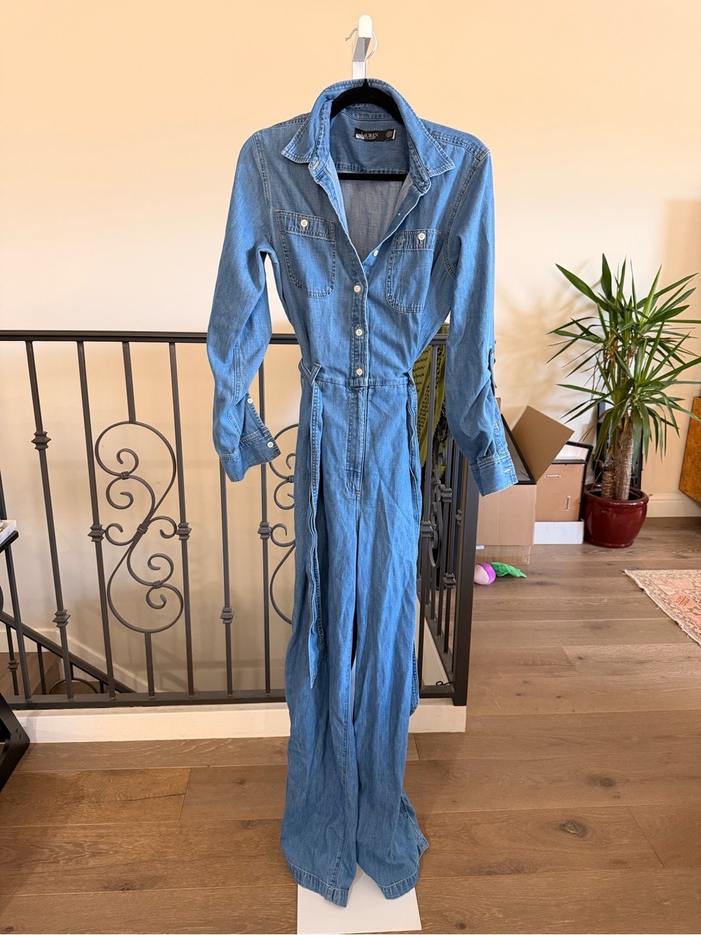 Lauren Ralph Lauren Criselda Jumpsuit size 10 - Picture 3 of 7